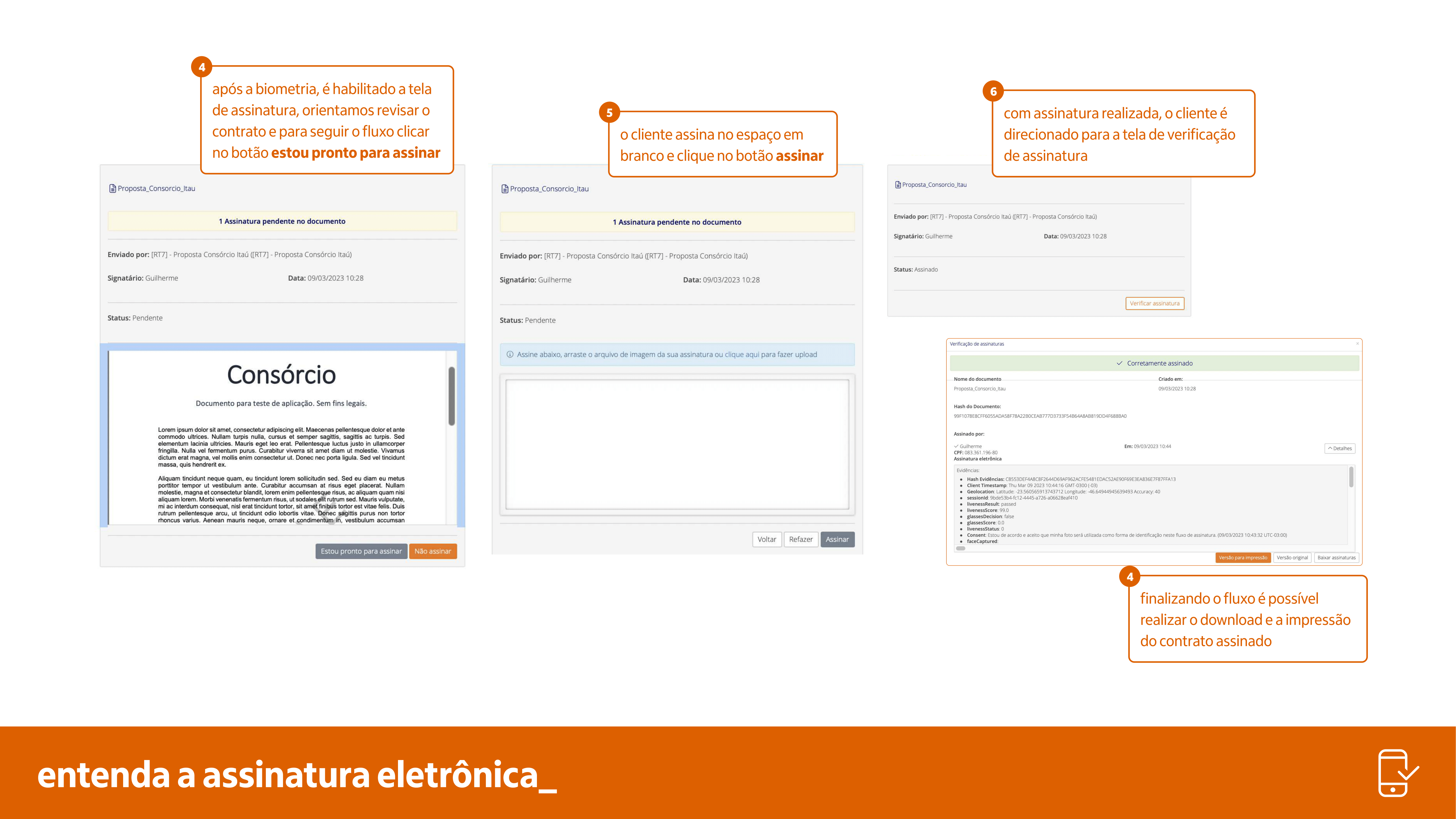 [itaú] Guia de Uso - Assinatura Digital 2023-10-1